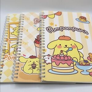 Pompompurin Notebook Set